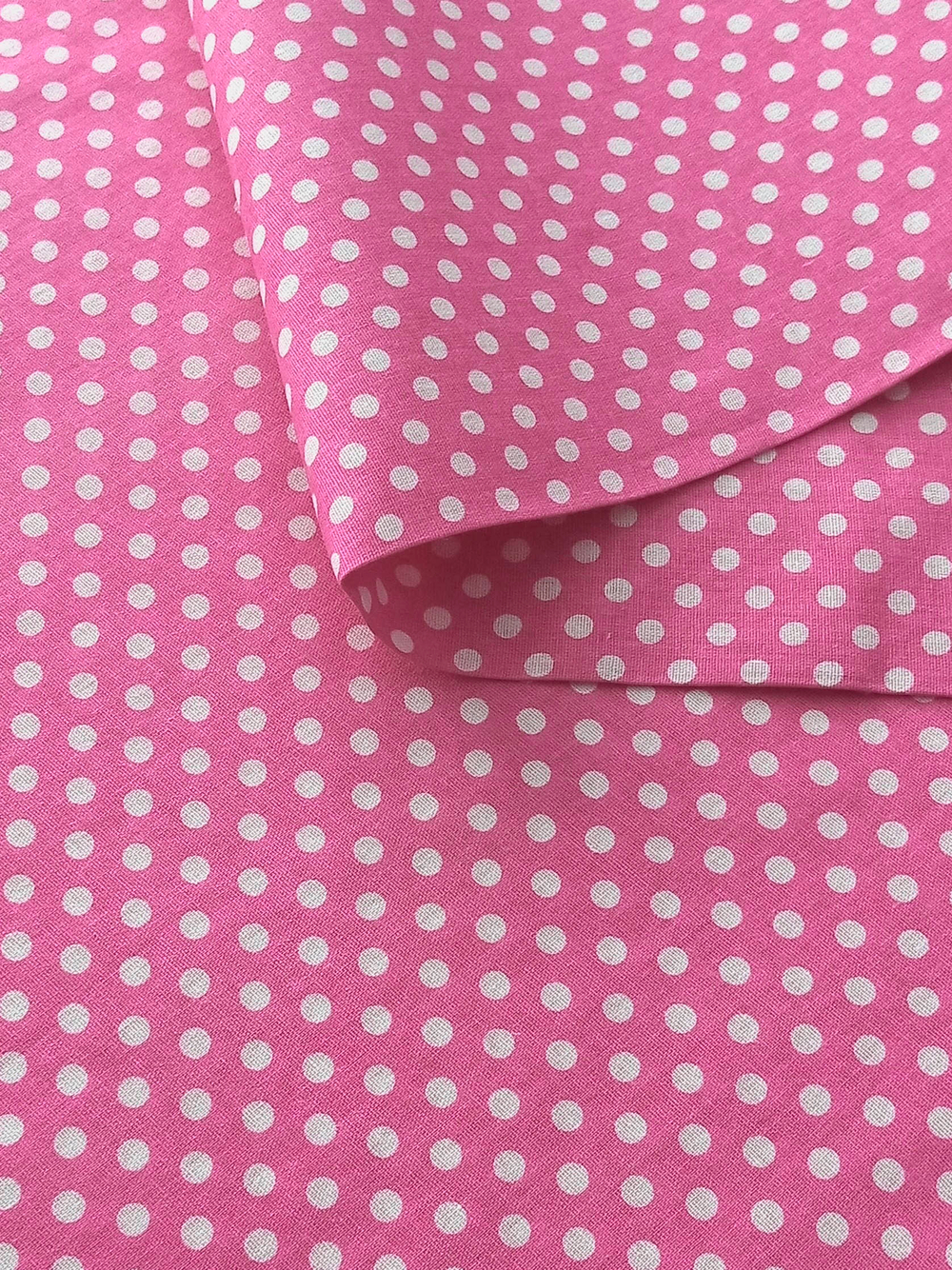 Ткань бязь плательная, рис. " Горох 6 мм", ширина 150 см, арт. 085