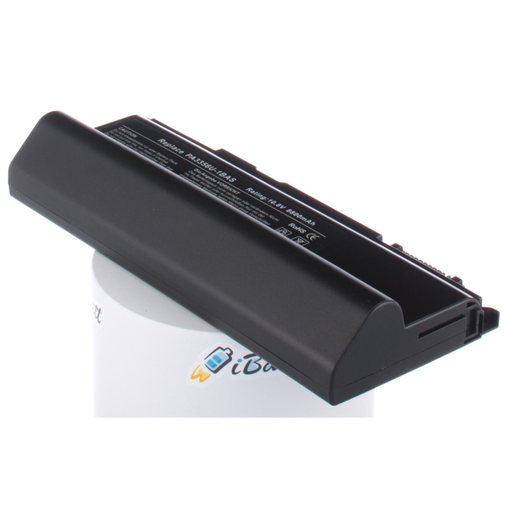 Аккумулятор iBatt 8800mAh, для PA3356U PA3356U-3BRS PA3456U-1BRS PA3588U-1BRS PA3587U-1BRS PA3356U-1BRS PA3356U-1BAS PA3509U-1BRM PABAS072