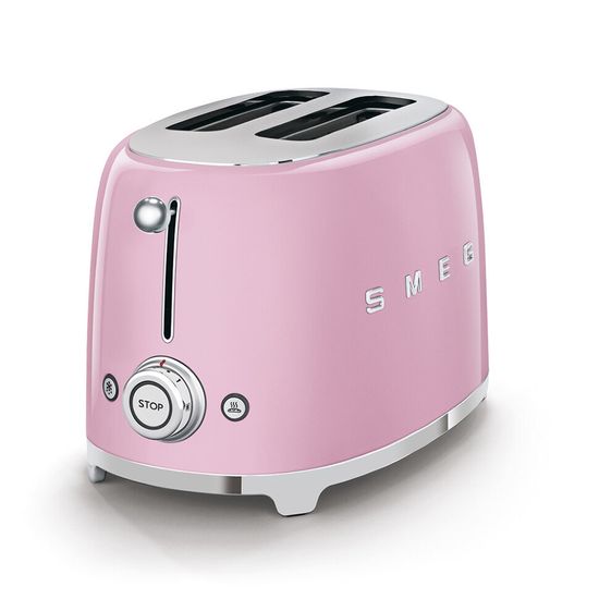 Тостер Smeg TSF01PKEU , розовый