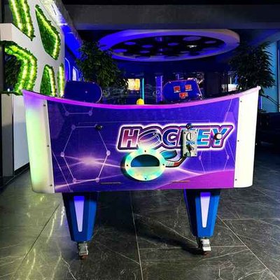 Аэрохоккей с изогнутым полем (213 х 117 х 104 см)