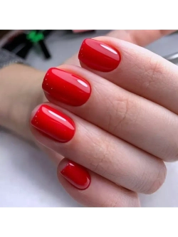 Гель лак для для ногтей Luxio Prerogative 15мл красный