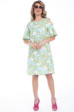 Платье Летнее настроение (бирюза) Diolche (Акция)