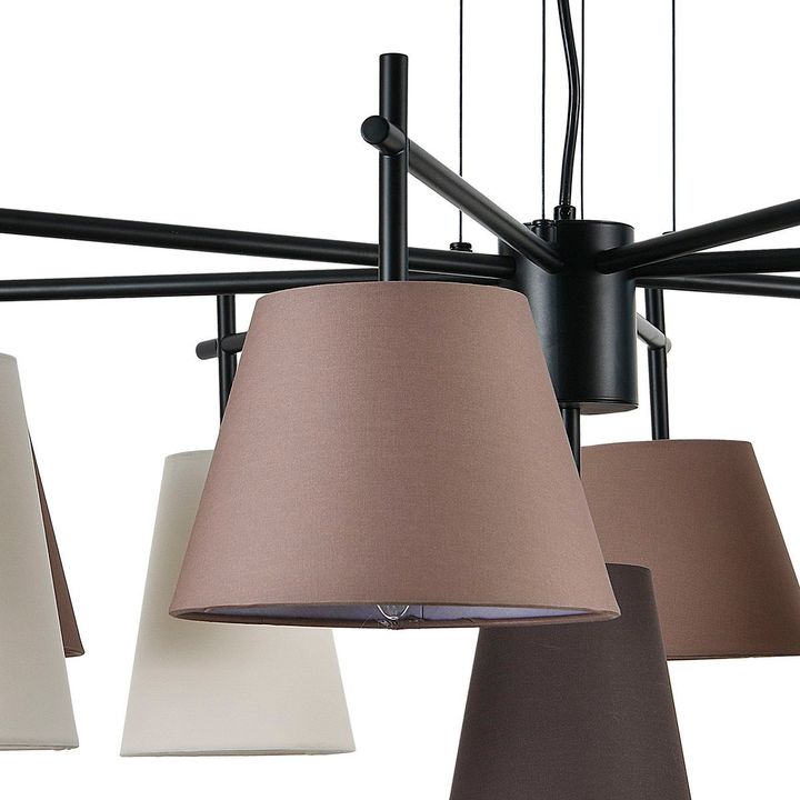 Подвесная люстра Indigo Abbinare 13032/9P Black V000535