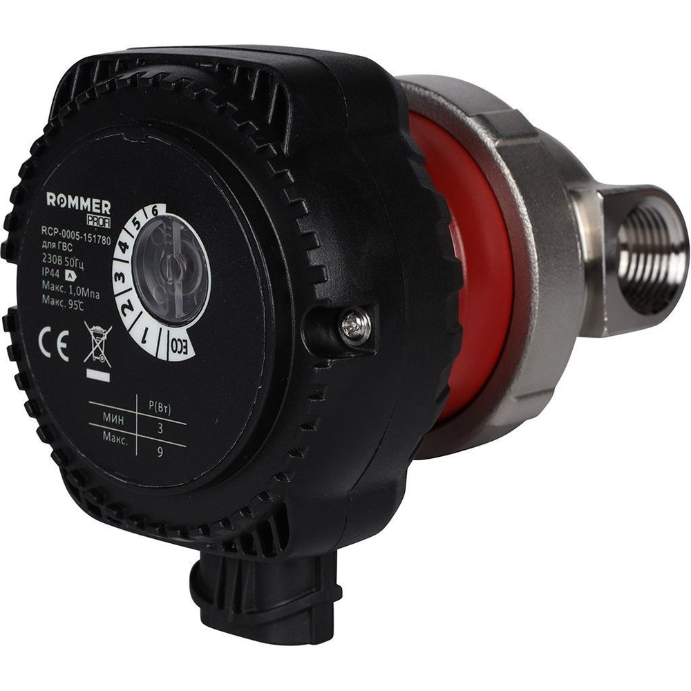 Насос циркуляционный для ГВС ROMMER RCP-0005-151780