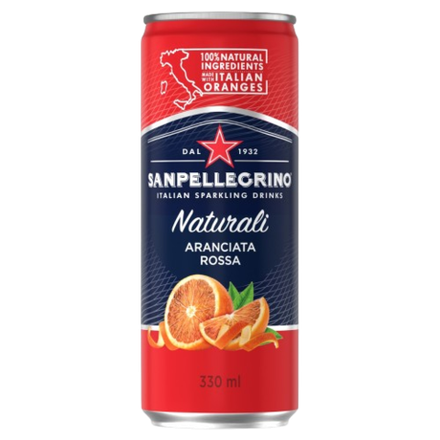 Сан Пеллигрино; aranciata Rossa