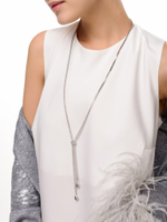 Колье "Ultra shine drops" Silver