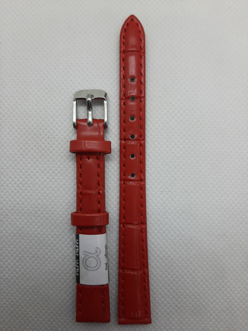 РЕМЕНЬ КОЖАНЫЙ 14мм КРАСНЫЙ(1306.14.6)