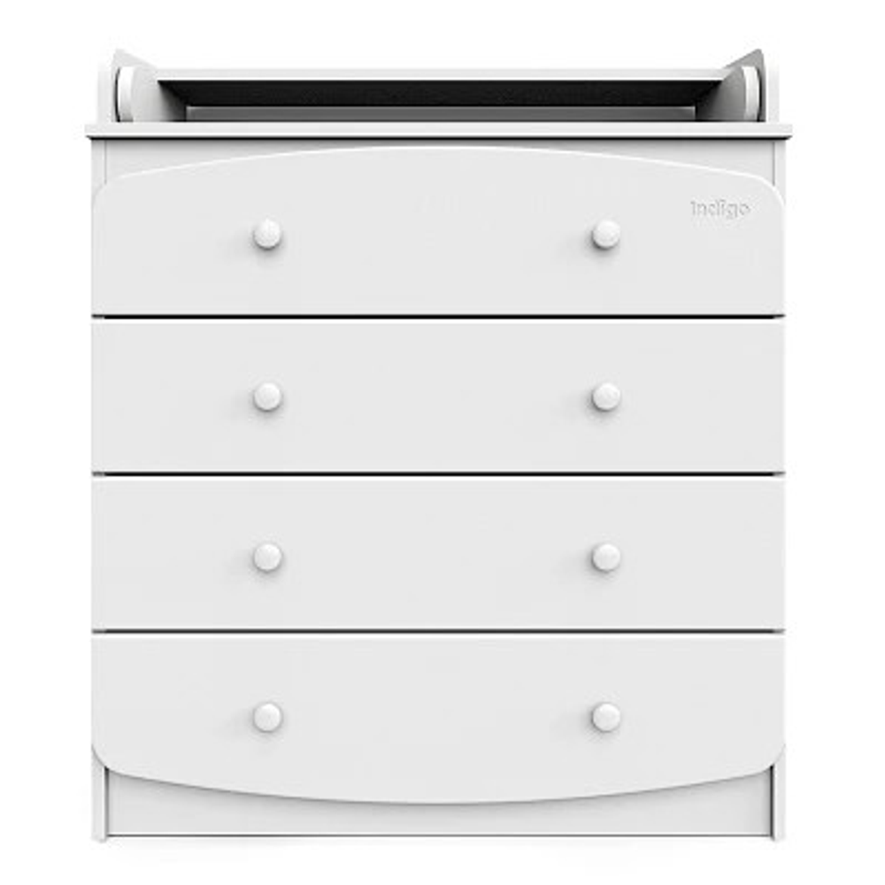 Комод Indigo Classic 800/4 c откидным пеленальным столиком