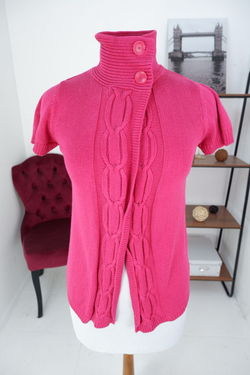 Кардиган Ostin с коротким рукавом яркий 42 размер