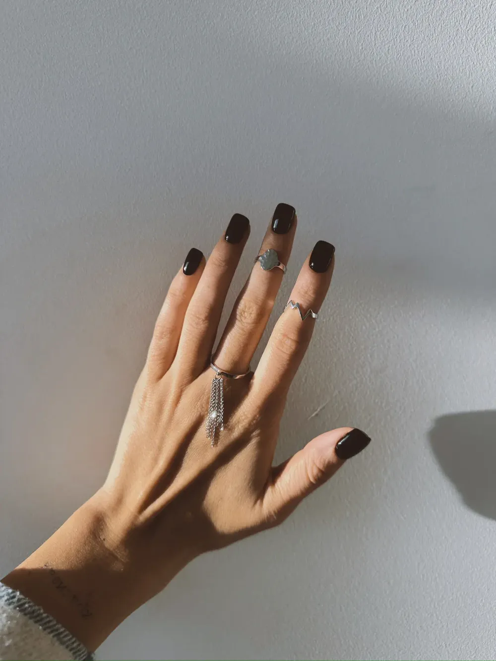 Кольцо узкое с кистью