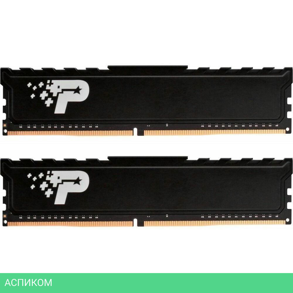 Оперативная память Patriot DDR4 2x4GB Signature Premium RTL (PSP48G2666KH1)
