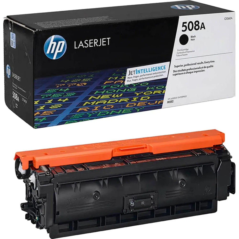 Картридж лазерный HP 508A CF360A чер. для CLJ Enterprise M552