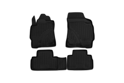 Коврики Standard, в салон FORD Maverick 2001- , 4 шт. (полиуретан, чёрные) Element.ELEMENT1611210