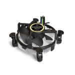 Кулер для процессора ExeGate EE97379, 1х92мм, 2400rpm, 4-pin, Al, черный, 48CFM, 23дБ, TDP 65Вт, INTEL 1200/115x/775, AMD Не поддерживает (EX283280RUS)