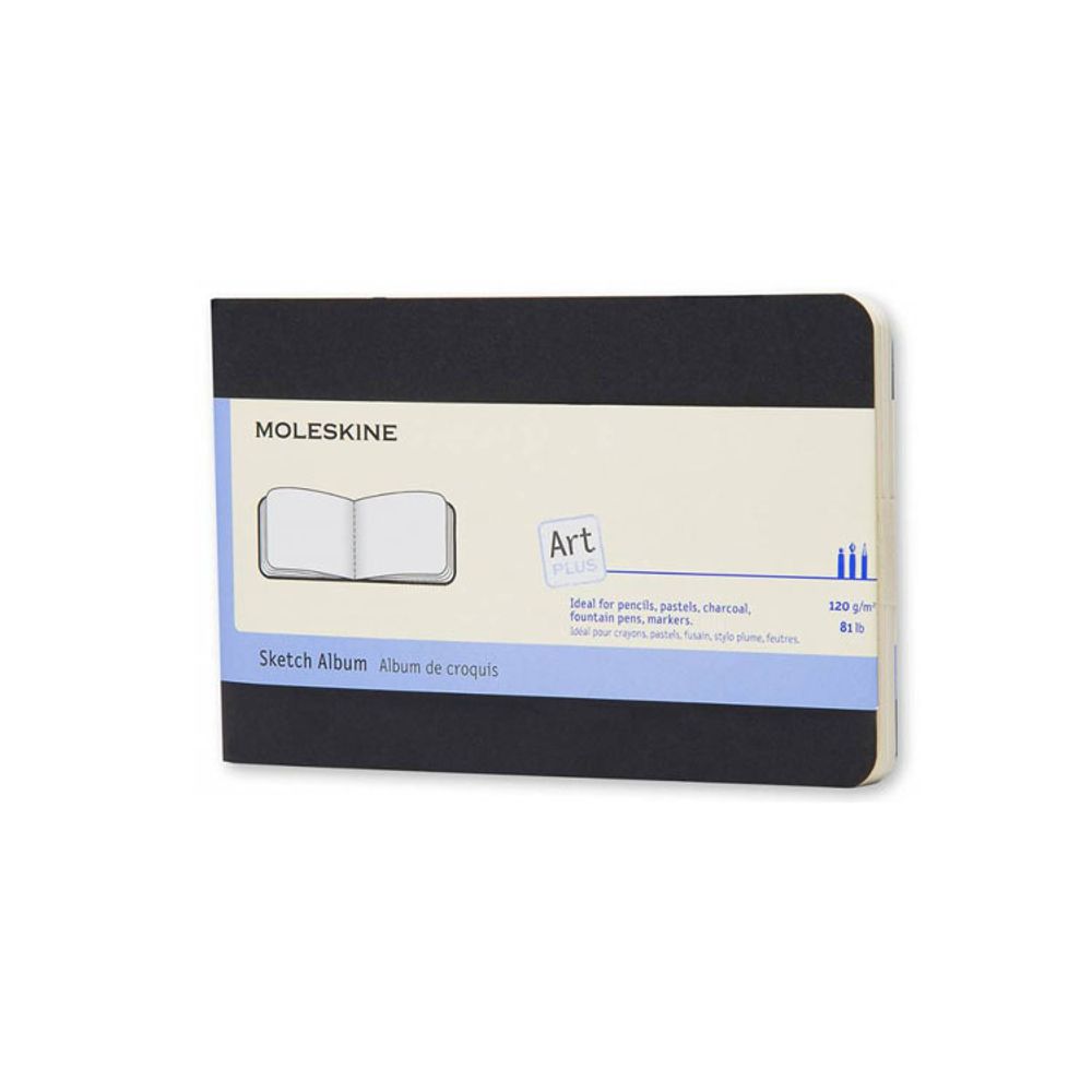 Блокнот для рисования Moleskine Cahier Pocket черный (ARTSKA2)