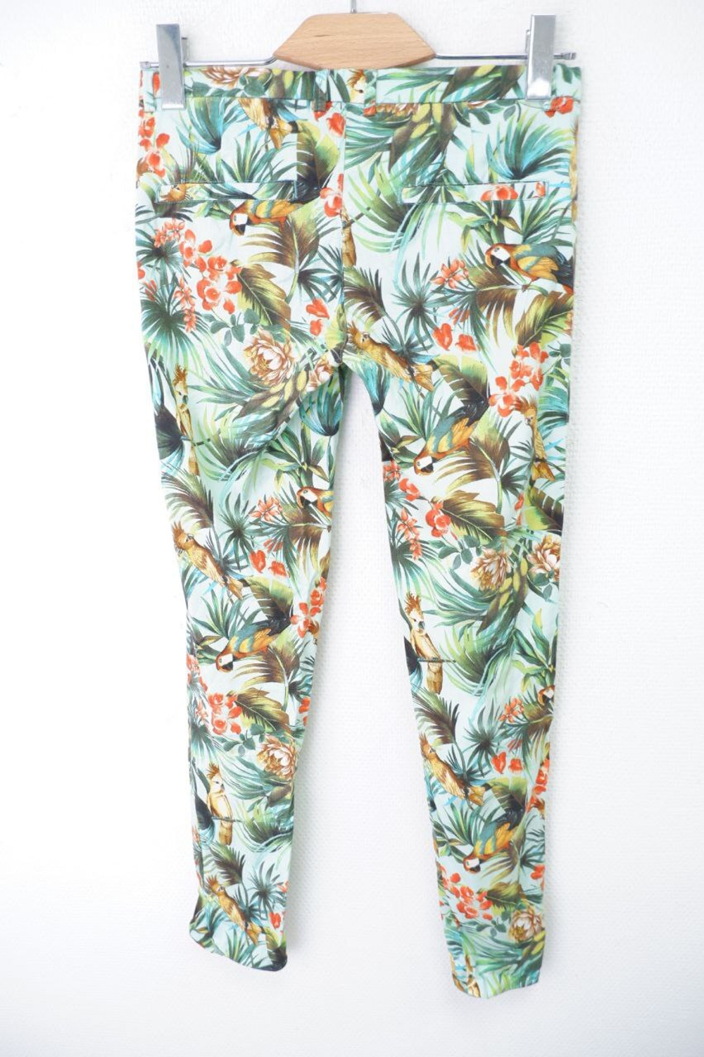 Брюки Zara Trafaluc с принтом 42 размер