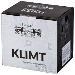 ЧАЙНИК С СИТОМ "ПОЦЕЛУЙ" (Г.КЛИМТ) 400 МЛ ЧЕРНЫЙ (КОР=24ШТ.)