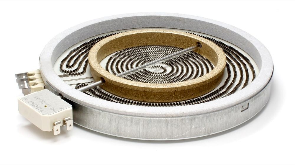 Конфорка для стеклокерамической плиты Whirlpool 2х зонная HiLight, 230(210)-140mm, 2100/700W