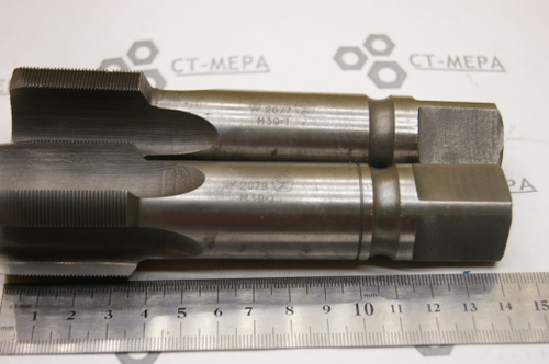 Метчик м/р правый М39×1,0 (компл 2 шт)