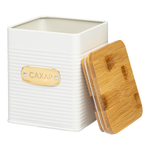 Банка для хранения сахара irmel, 1,7 л, молочная