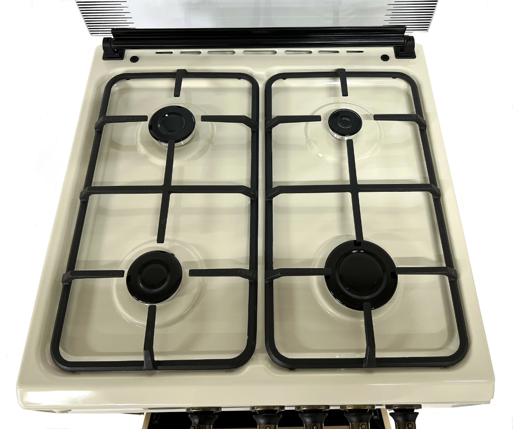 Плита газовая Vesta BERGAMO VGG 10-G Бежевый Retro