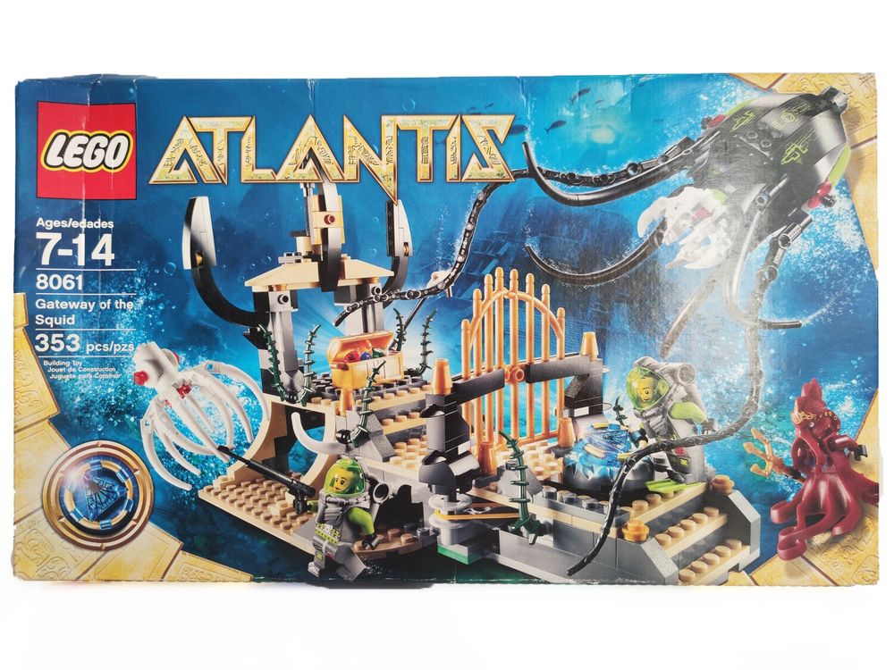 Lego 8061 Atlantis Gateway of the Squid