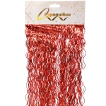 Дождик 50 см «Волны», Красный