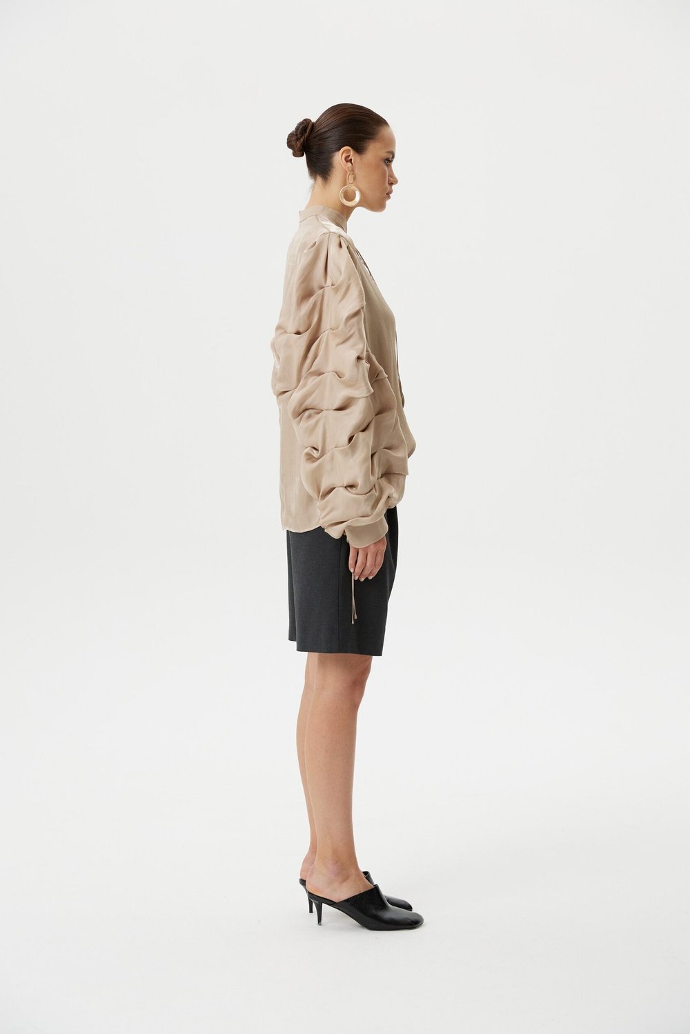 Блуза Облако, Бежевая