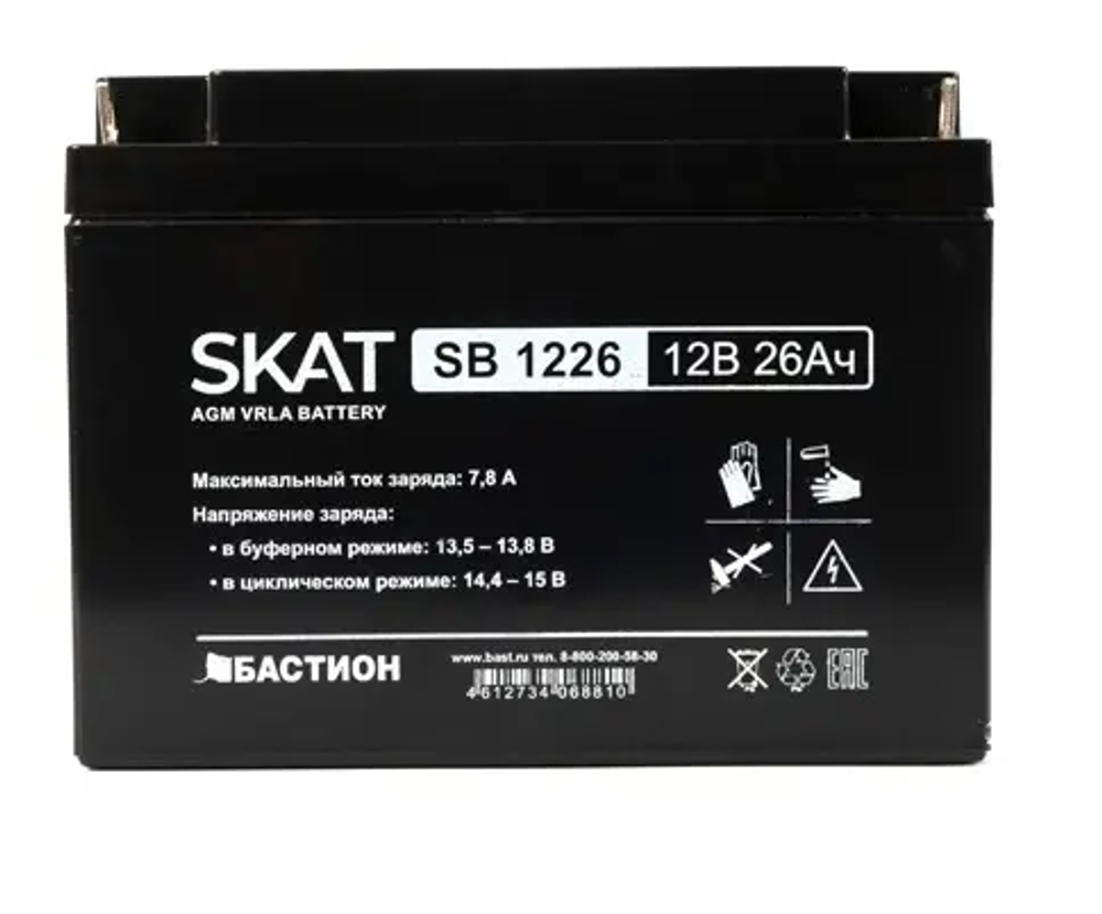 Аккумулятор  Бастион SKAT SB 1226