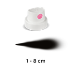 Кэп 9005 Super Fat белый/розовый