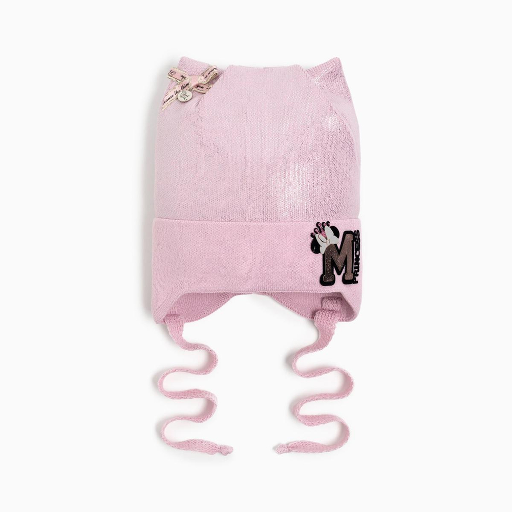 Шапка для девочек А.903, розовый, р-р 50-52 9259347