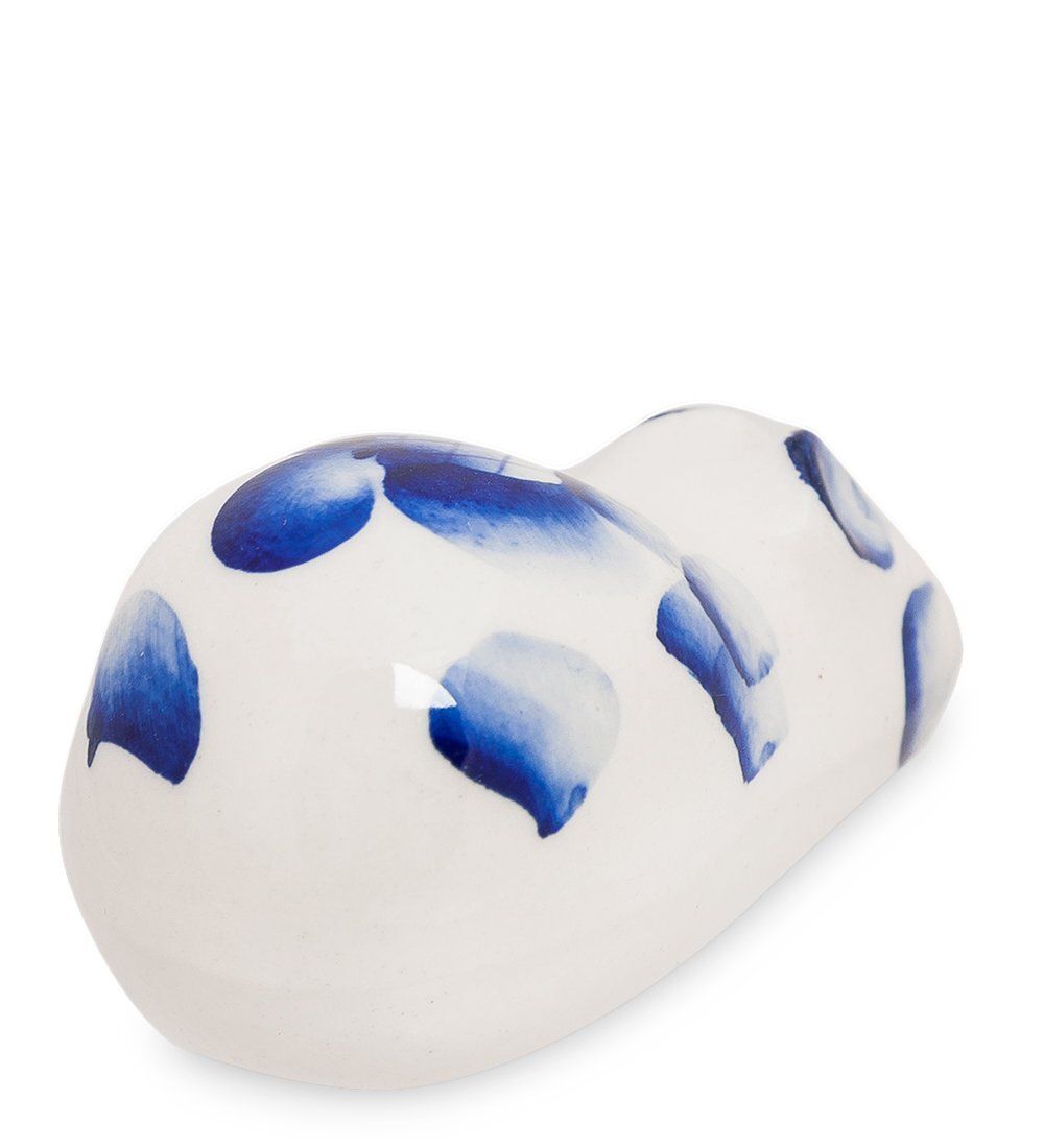 ГЛ- 315 Фигурка «Мышка-норушка» бол. (Гжельский фарфор)