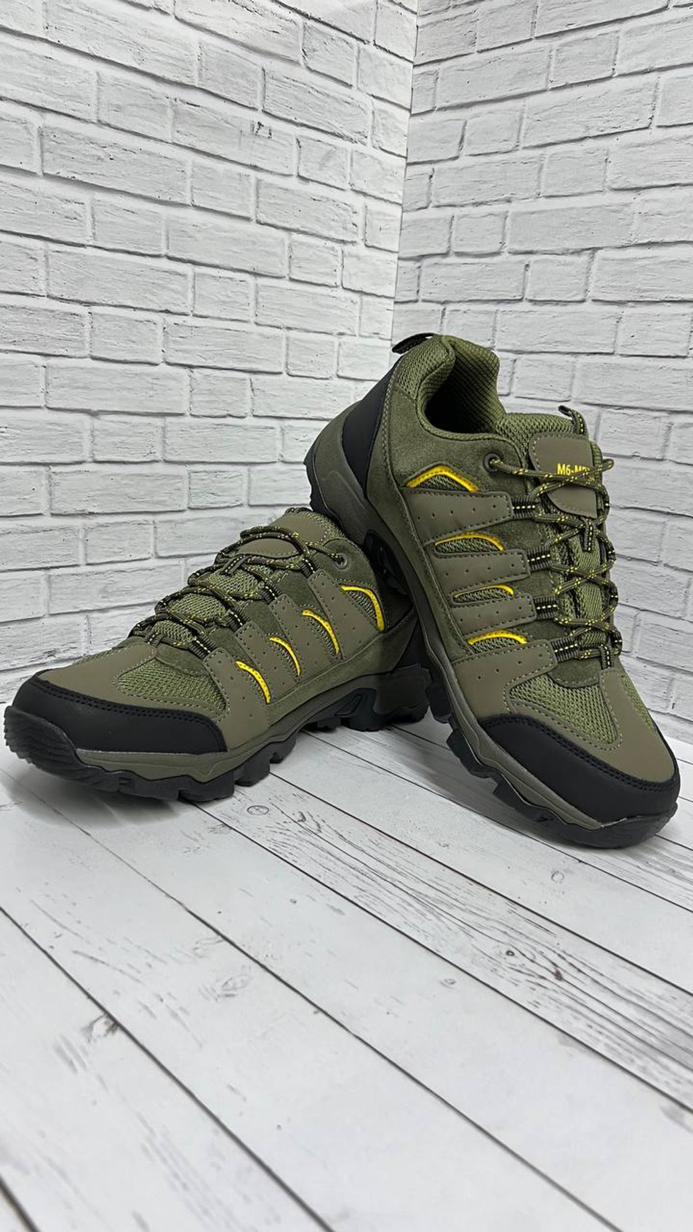 Трекинговые кроссовки M6-Merlle X13 / олива