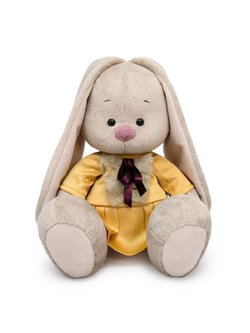 Мягкая игрушка Зайка Ми в золотом платье (23 cm)