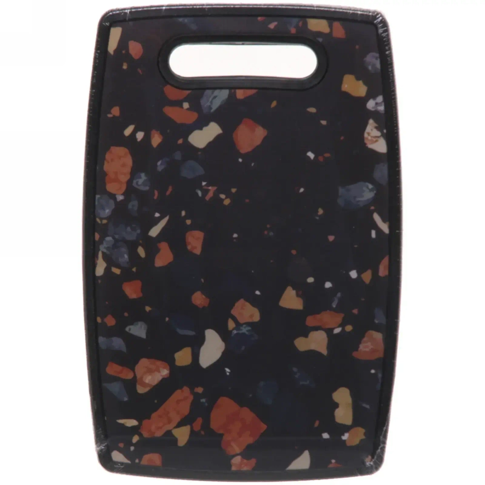 Доска разделочная пластиковая «Stone» 20*30*1см Крошка темная