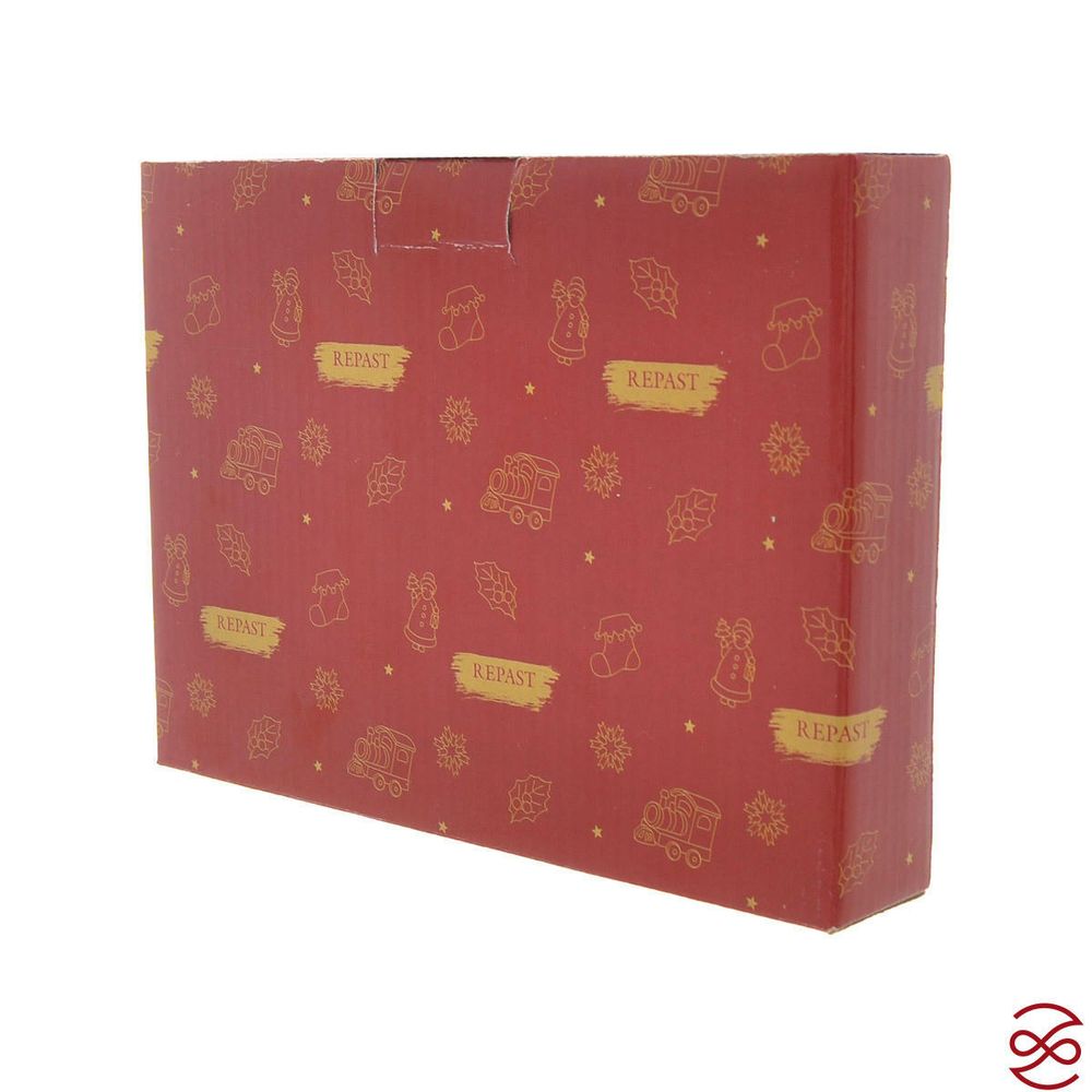 Блюдо сервировочное сапожок Repast Санта 26*20*3,6 см