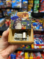 Музыкальная шкатулка детская Тоторо деревянная игрушка