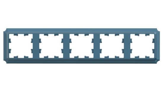 ATLASDESIGN ANTIQUE 5-постовая РАМКА, универсальная, ИЗУМРУД