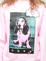 Женская Толстовка Obey Love Puppy 2