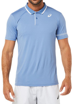 Мужское поло теннисное Asics Court M Polo Shirt - blue harmony