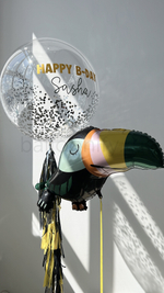 Набор шаров "Тропический праздник: тукан и конфетти"