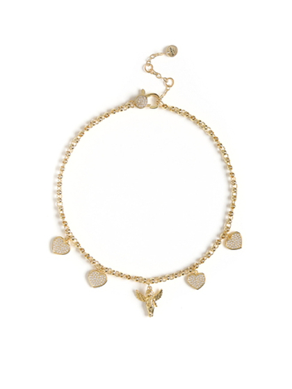 Чокер "Angel heart" Gold