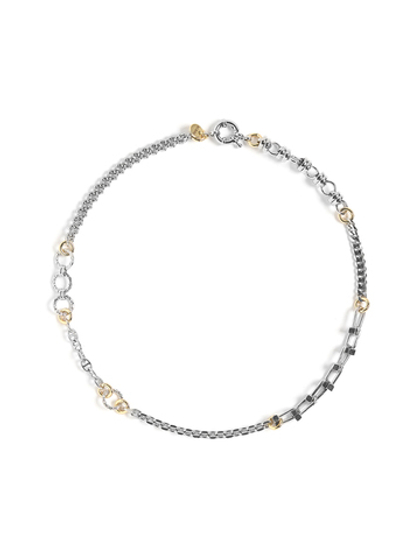 Колье "Mixed Metal Links" Bicolor