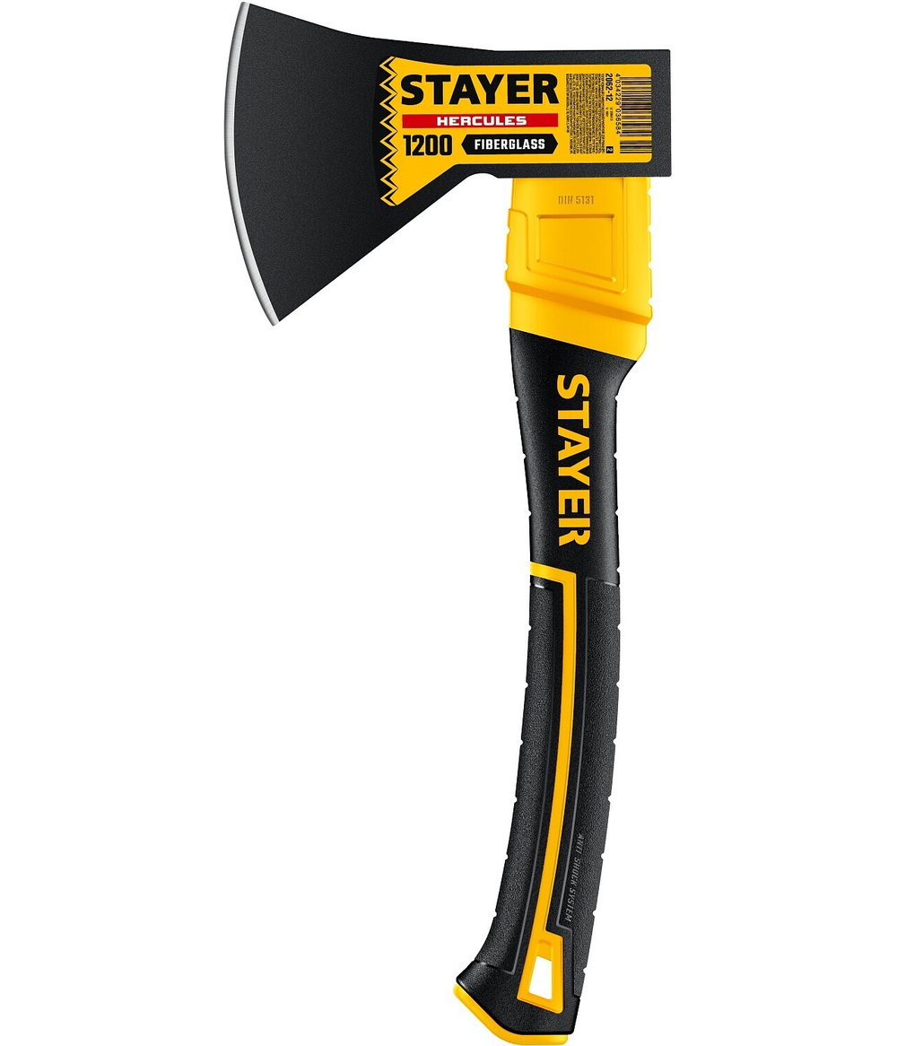 STAYER FIBERGLASS, 1200/1350 г, 410 мм, кованый топор, Professional (2062-12)