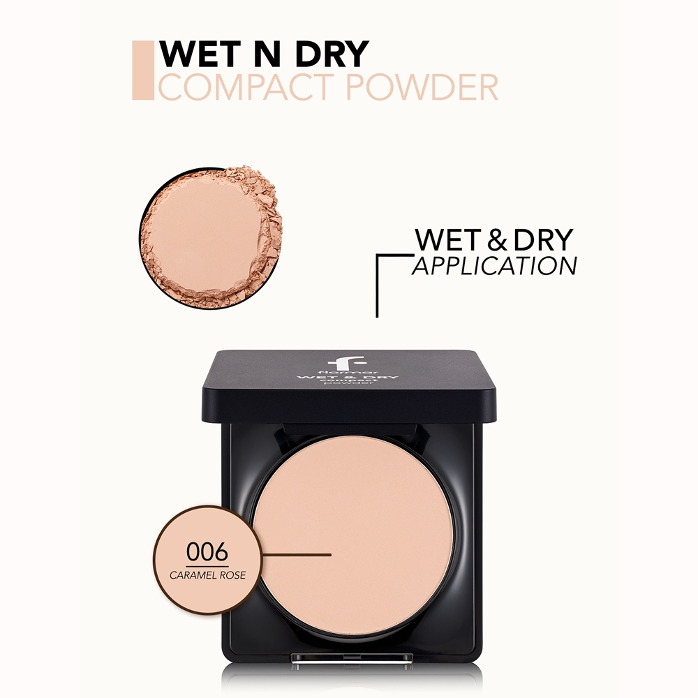 flormar Wet & Dry Compact Powder - вечерняя компактная пудра, 10 g
