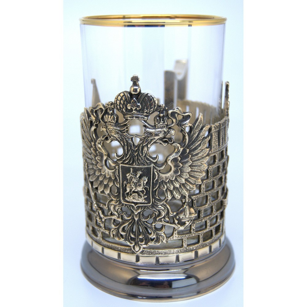 Подстаканник Герб (Башни Кремля)