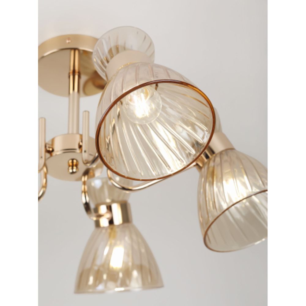 Люстра Rivoli Victoria 9183-305 5хЕ27 60 Вт модерн | Лайт