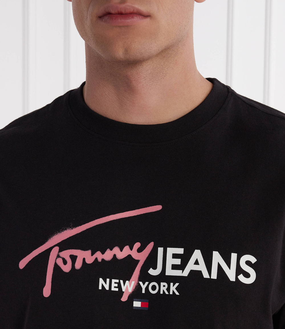 Футболка Tommy Jeans - черный(DM0DM18572)