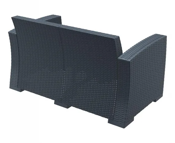 Уличный диван с подушками Monaco Lounge, антрацит