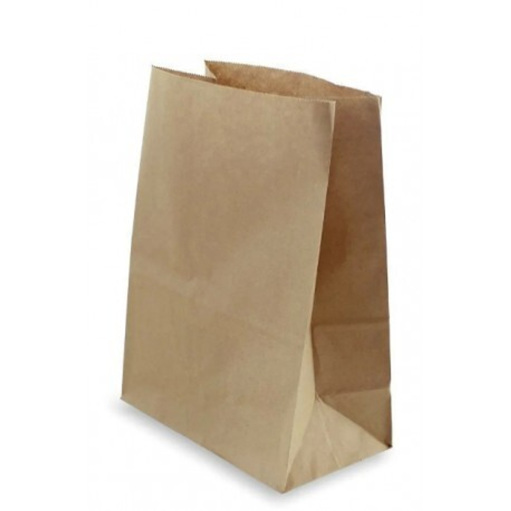Пакет бумажный без ручек EcoBag 320*200*370 мм. (150шт/упак)